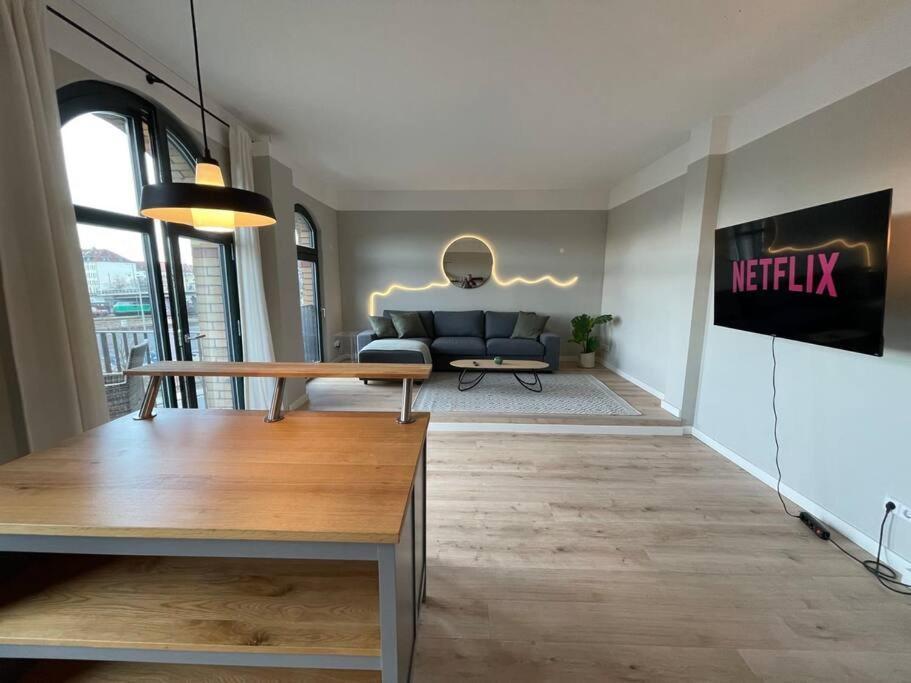 Loft 7 15Min Hbf 2Br Smart Tv Wifi Apartment Leipzig Exterior foto